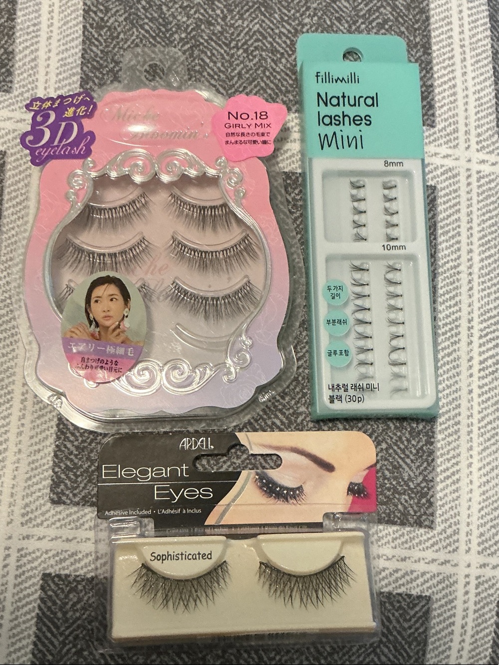 False Eyelashes Set - Miche Blooming, Ardele, Fillimille
